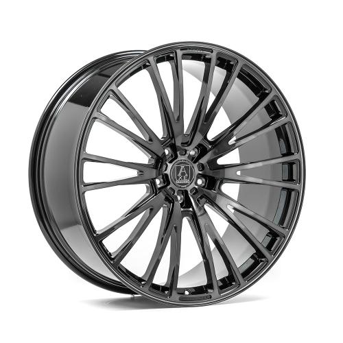 AXE FF2 FORGED 10x23 5x108 ET25 CB74.1 GLOSS BLACK POLISHED & TINTED