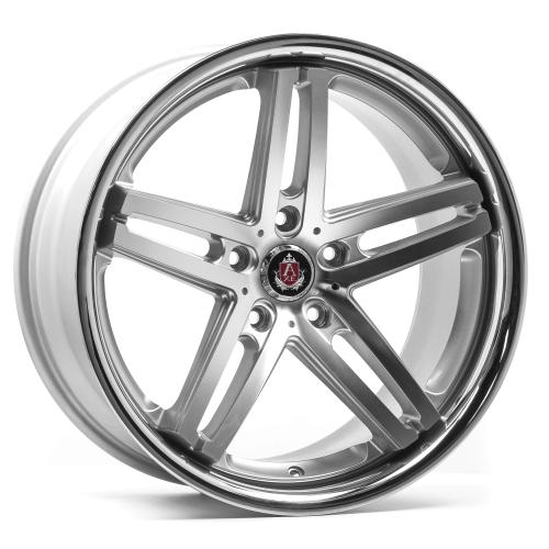 AXE EX11 9.5x19 5x120 ET27 CB72.6 GLOSS SILVER & POLISHED