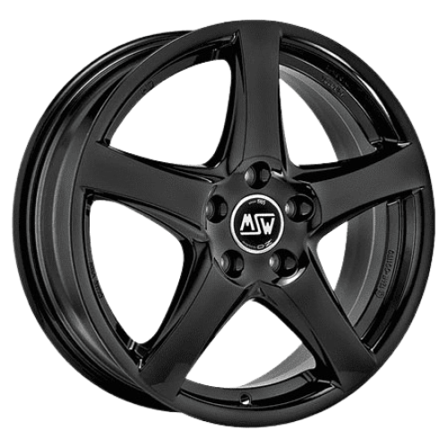 MSW MSW 78 6.5x17 5x112 ET46 CB57.1 Gloss Black - Fényes Fekete